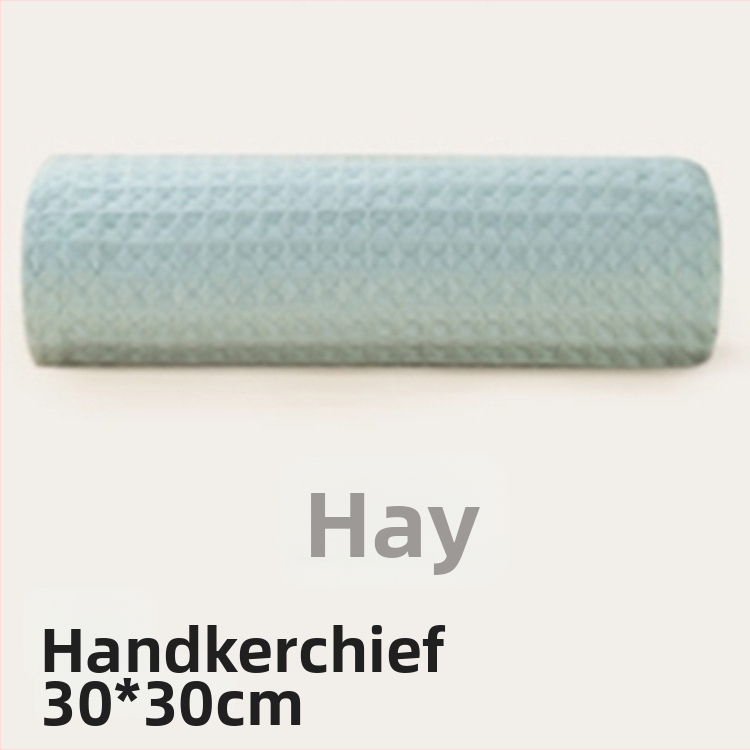 Detský uterák na tvár z bavlnenej gázy, štvorcový tvar, lemovaný jacquardovým prevedením, hmotnosť 25 g, tlačené logo