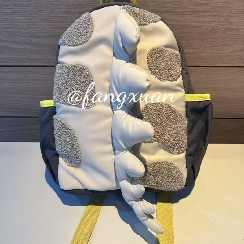 Gyerekeknek dinó alakú hátizsák (Uniszex, Vászon, Poliészter bélés, Rajzfilm-stílus)