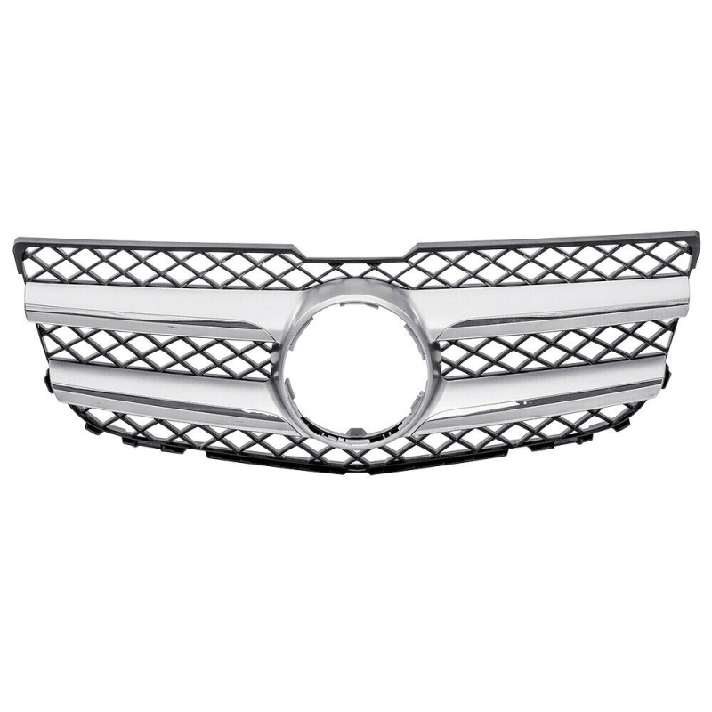 Grila za Mercedes-Benz GLK-Class X204 (2013-2015), ABS plastika, montaža na branik, OEM-stil, Dio broj Jxh-bzglk-014
