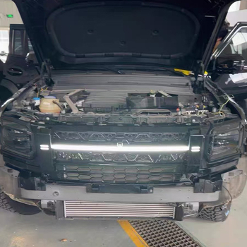 Prednja mreža od ABS plastike s LED motivom zmaja za Jetta Traveler Shanhai T2