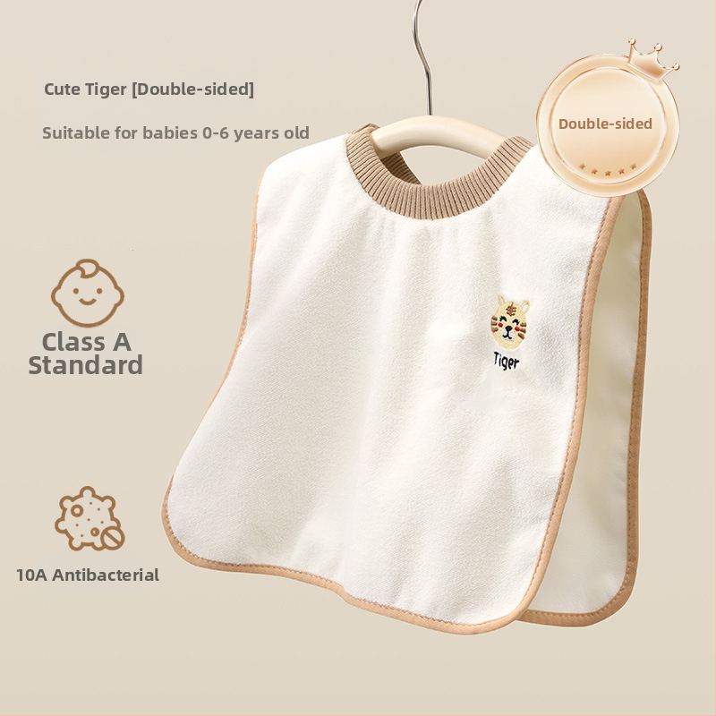 Detská utierka na tvár a starostlivosť o ústa, polyester 150D, jednoduchá tkanina, 80–100 g, viacúčelová utierka.