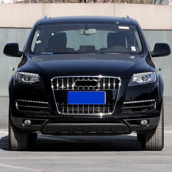 Prednja rešetka branika za Audi Q7, ABS plast, za ugradnju u prednji branik, kompatibilno s Q7 (2010-2015), automatski mjenjač