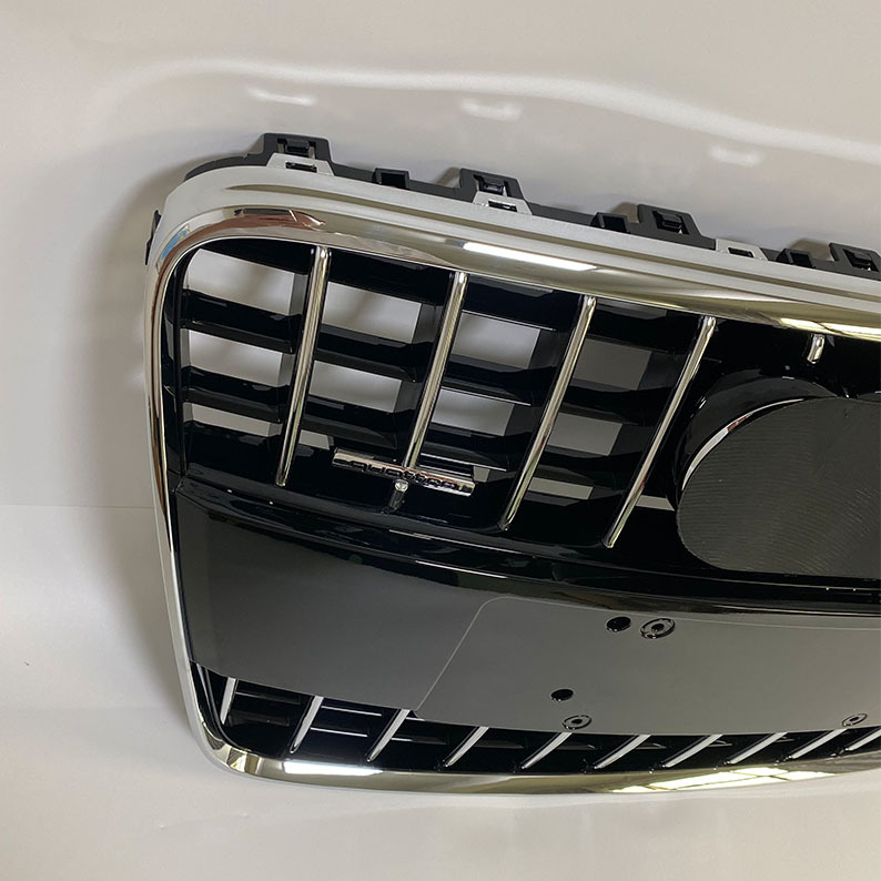 Prednja rešetka branika za Audi Q7, ABS plast, za ugradnju u prednji branik, kompatibilno s Q7 (2010-2015), automatski mjenjač