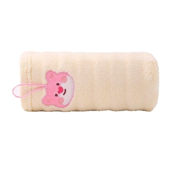 Drizzle korall fleece arctörlő gyerekeknek és babáknak, 150D Cut Velvet, 50-80 g