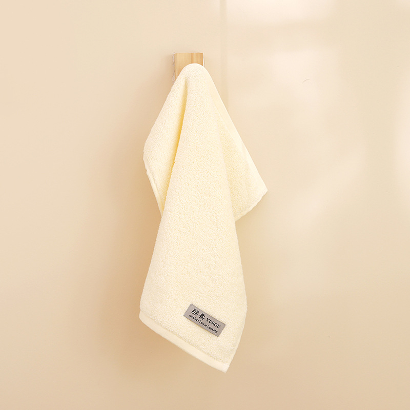 100–120 g súlyú 100% pamut arc-törölköző babáknak és felnőtteknek, sík szövésű, 24S ultra-puha fonal