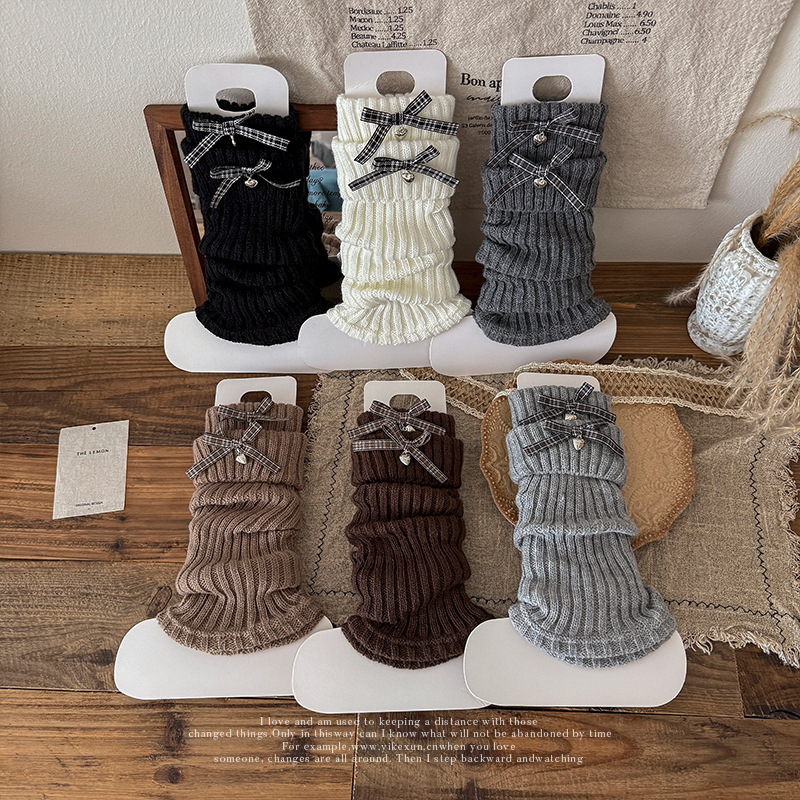 Dječje čarape s jacquard pletenjem, akril vlakno, zima, srednja visina čarape, srednja debljina