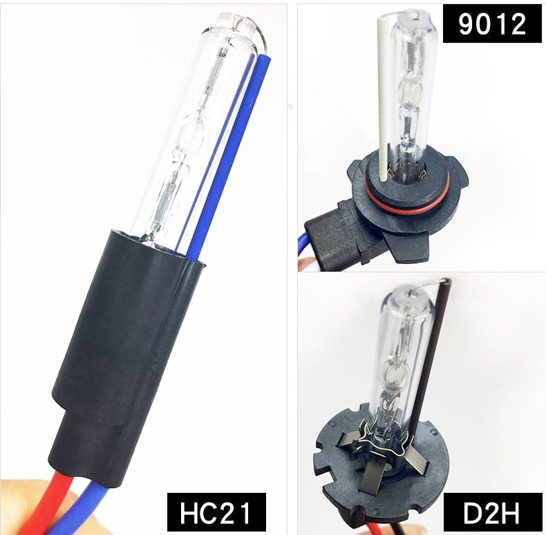 Unapređenje automobijskih farova s dvostrukom lećom D2H Xenon HC21, 55W 12V, 9012