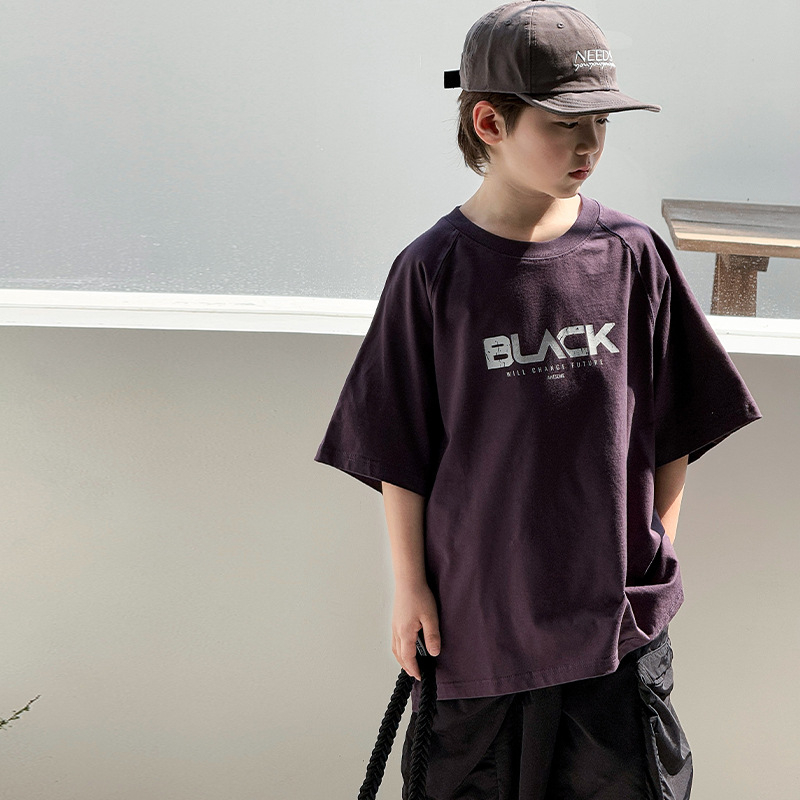 Dječji dvodijelni set: T-shirt i šorc od pletiva pamuka 98%, unisex, ljetni