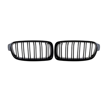 BMW Serija 3 F30/F31/F35 (2012–2018) gril kidney za prednji branik, dvostruka linija, ABS