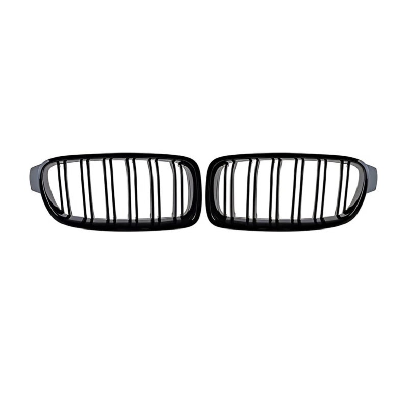 BMW Serija 3 F30/F31/F35 (2012–2018) gril kidney za prednji branik, dvostruka linija, ABS