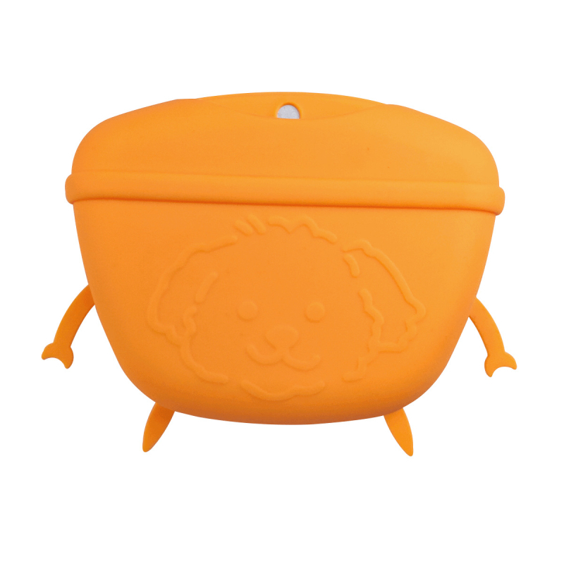 Чанта за домашни любимци от силикон, карикатурен принт, средна до твърда здравина, без внос