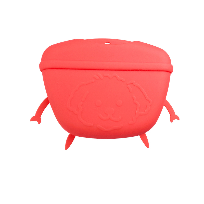 Чанта за домашни любимци от силикон, карикатурен принт, средна до твърда здравина, без внос