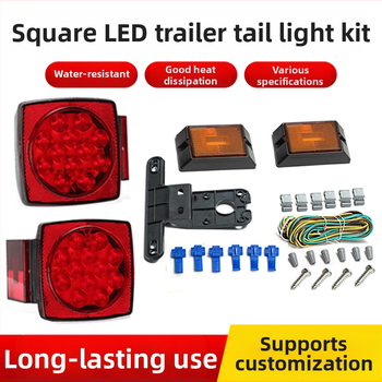 LED set stražnjeg svjetla QT-02, 12V, 5050SMD 0,2W×22, za prikolicu, kamion, kombi, jahtu