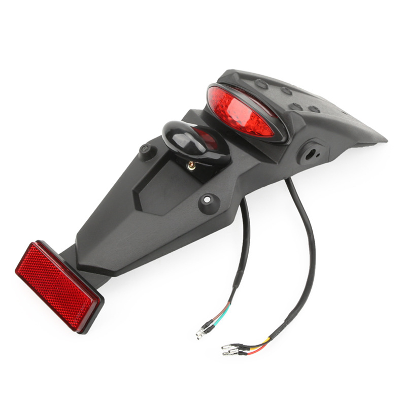 LED stražnje svjetlo za 12V motocikl s ABS kućištem i reflektorom, vijek trajanja 30.000 sati