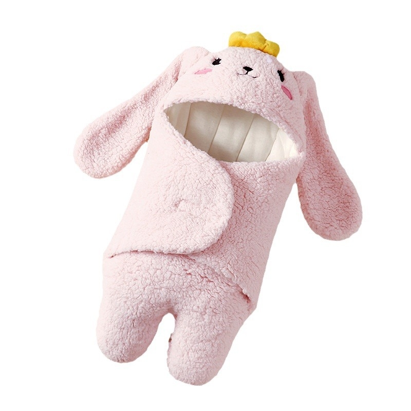 Dječji cocoon vreća za spavanje s vanjskim polarnim fleeceom, unutarnja podstava od čistog pamuka, punilo pamuk, uzorak životinja