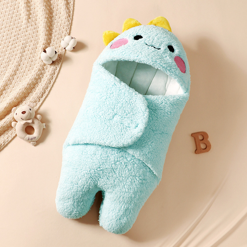 Dječji cocoon vreća za spavanje s vanjskim polarnim fleeceom, unutarnja podstava od čistog pamuka, punilo pamuk, uzorak životinja