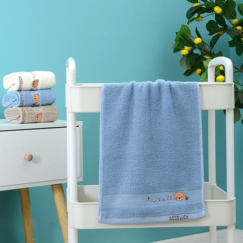 Παιδική πετσέτα προσώπου από 100% βαμβάκι, ζακάρτ ύφανση, σειρά κινουμένων σχεδίων, 60 g, απορρόφηση 21–25S