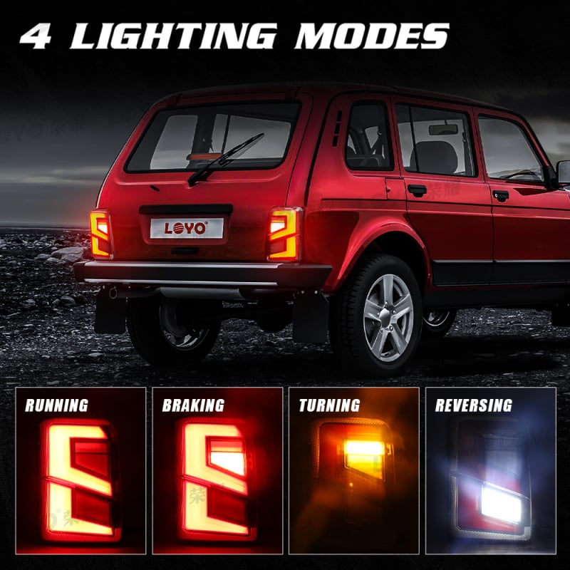 Zadnje svjetlo za automobil LY-LDBTL-001 — LED, 12V, 35W, kompatibilno s Lada Niva
