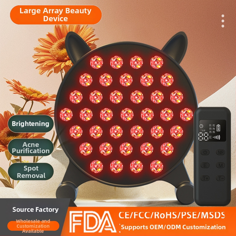 SHIMENG Instrument de terapie cu LED pentru piele – Panou LED, Utilizare în casă, Albire a întregului corp, Tonifiere a pielii, Îmbunătățire a texturii pielii