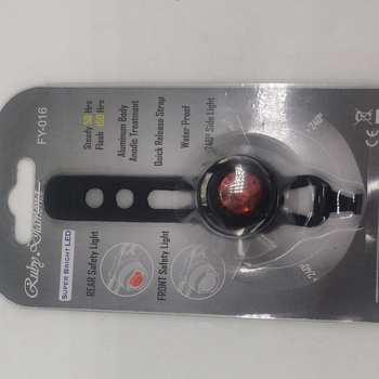 Stražnja svjetiljka za bicikl sa trakom za pričvršćivanje, svjetlo u obliku žabe za noćnu vožnju MTB-om