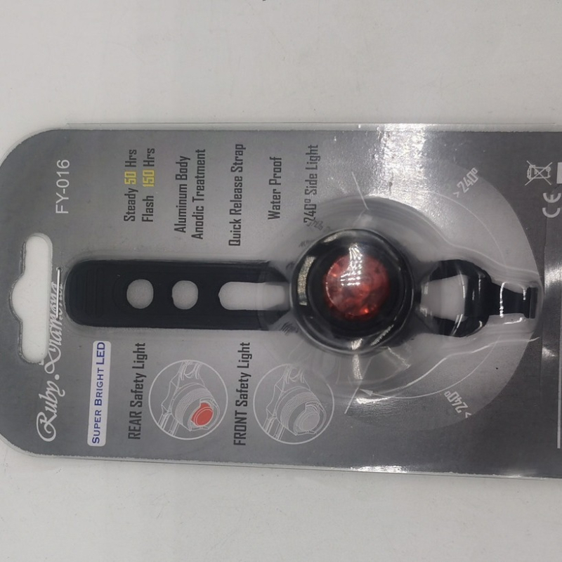 Stražnja svjetiljka za bicikl sa trakom za pričvršćivanje, svjetlo u obliku žabe za noćnu vožnju MTB-om