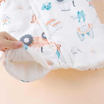 Dječja vreća za spavanje - debeli quilt, 95% čista pamuka, punilo poliester-pamuk, za jesen i zimu, za djecu 1-3 godine