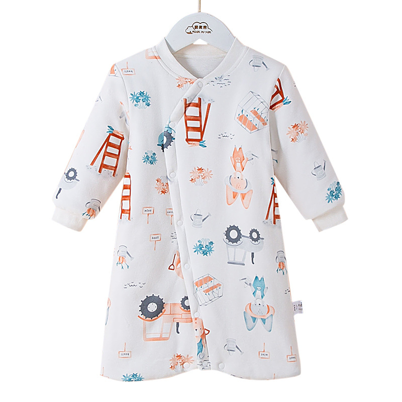 Dječja vreća za spavanje - debeli quilt, 95% čista pamuka, punilo poliester-pamuk, za jesen i zimu, za djecu 1-3 godine