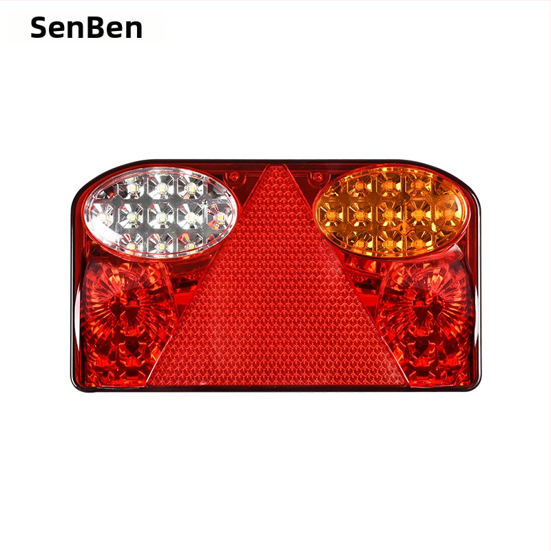 LED stražnja svjetla za kamione i prikolice, 12/24V, model trokuto-četvrtasta svjetla, 4000 lm, 3000K