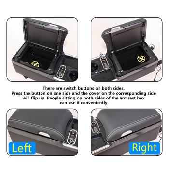 Zadnja kutija za naslon za ruke – univerzalni model, drveni materijal, podrška za instalaciju, kompatibilnost s cijelim serijama automobila, Težina: 5