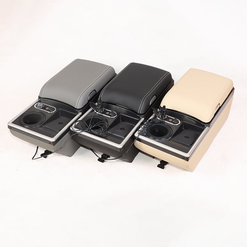 Zadnja kutija za naslon za ruke – univerzalni model, drveni materijal, podrška za instalaciju, kompatibilnost s cijelim serijama automobila, Težina: 5