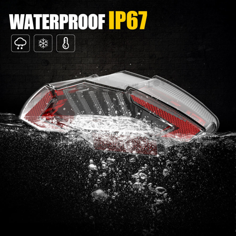 LED stražnje svjetlo LY-BW-TL001 za BMW motocikle R1200GS/F800, 30W, 12V, 6000K, 3000 lm