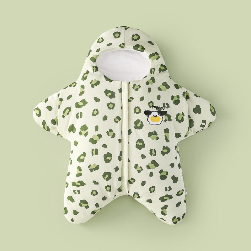 Zimska debela dječja spavaća vreća za novorođenčad 0–1 godina, crtani uzorak, pamuk