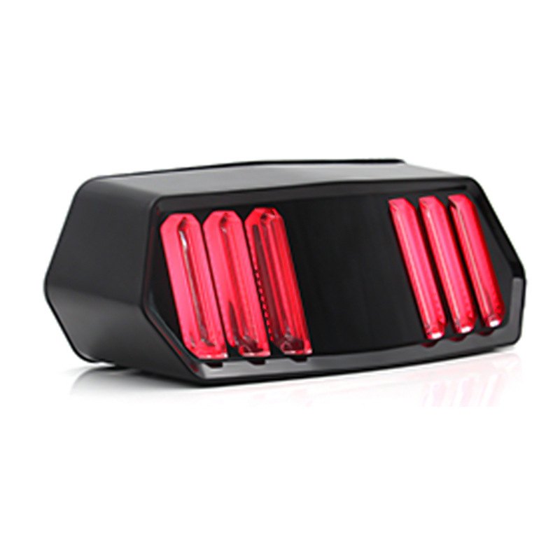 LED hátsó lámpa motorkerékpárhoz, modell jh-426, 5W, 12V, ABS