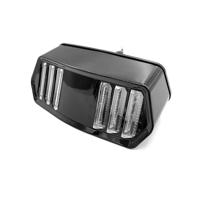 LED hátsó lámpa motorkerékpárhoz, modell jh-426, 5W, 12V, ABS
