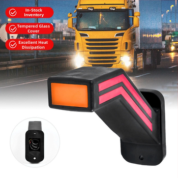 LED stražnja svjetla za vozila: automobili, kamioni i kombiji, model Running water stripe waist lamp, 12V/24V, plastično