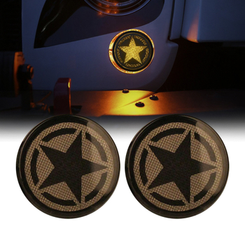 Mw-pentagram svjetla pokazivača smjera za Wrangler JK (2007-2018) – CREE LED izvor svjetla, napajanje 10-30V, 2000K, 50.000 sati