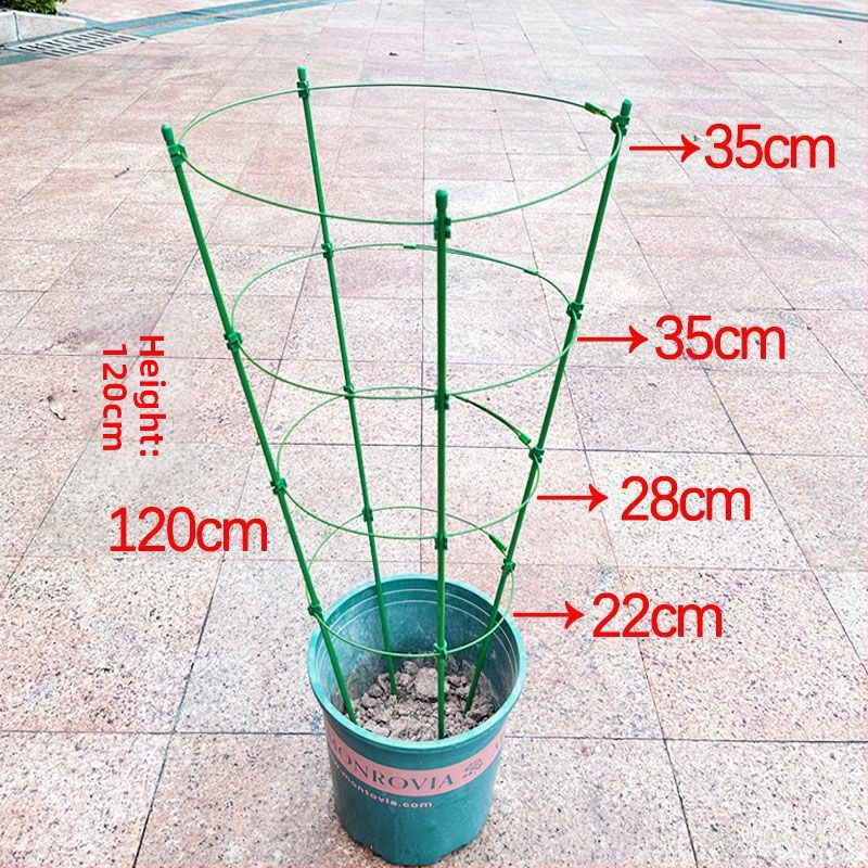 Вътрешен катерещ държач за растения с пластмасова опора за рози и клематис