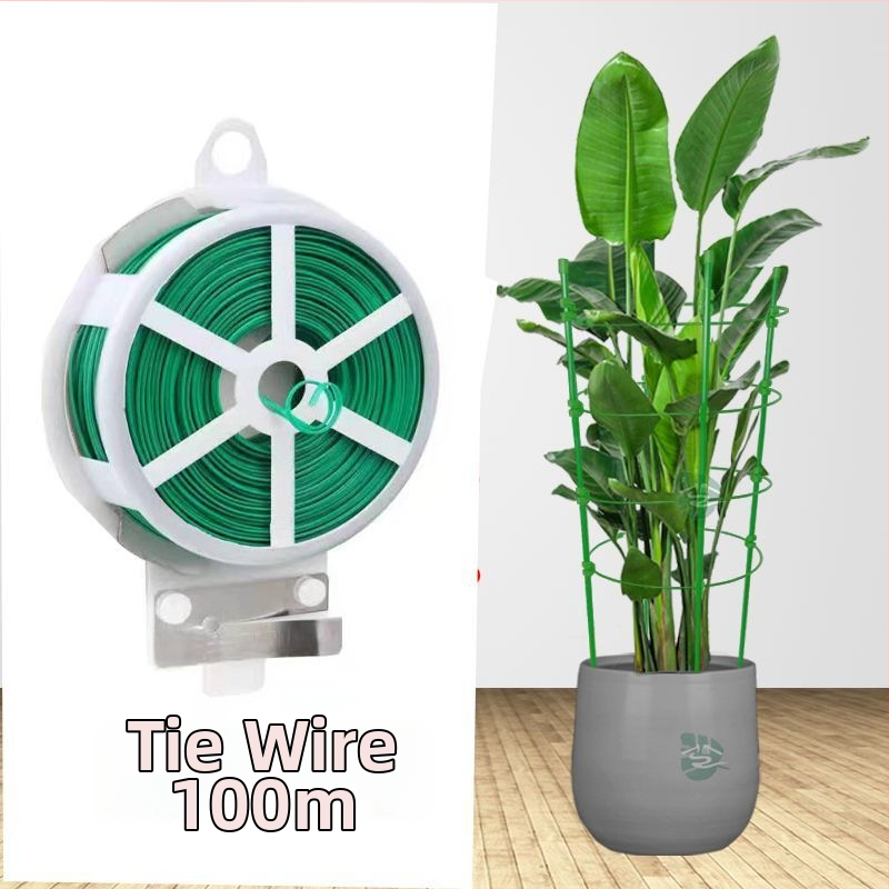 Вътрешен катерещ държач за растения с пластмасова опора за рози и клематис