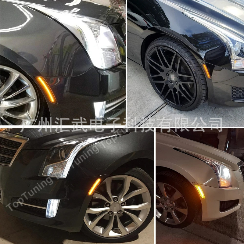 LED sárvédő jelző Cadillac ATS/CTS 2013-2021, HW, PC, 12V, 6500K