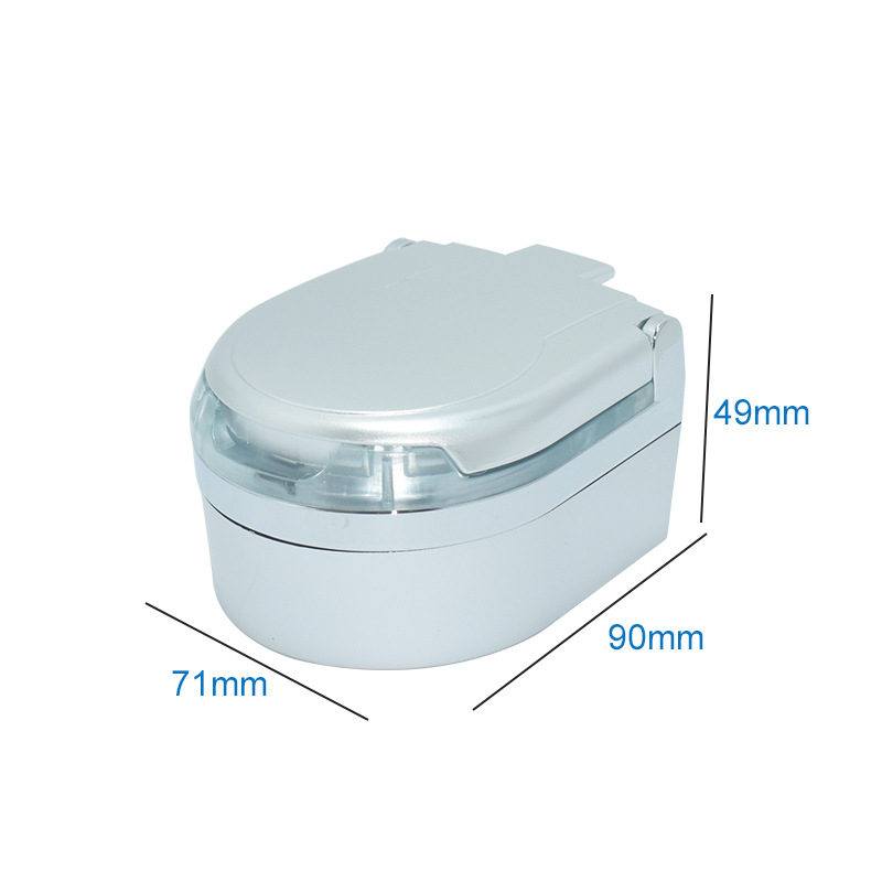 Τασάκι αυτοκινήτου με καπάκι, μεταλλικό, μοντέλο SD-1201, πολυλειτουργικό για εσωτερική χρήση στο αυτοκίνητο, βάρος 120 g