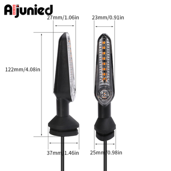 Zadnji LED pokazivač smjera D1000 za Ducati Panigale 1100 V4/S i Multistrada 950 V2/S, LED 3W, 12V, PC-ABS-TPU