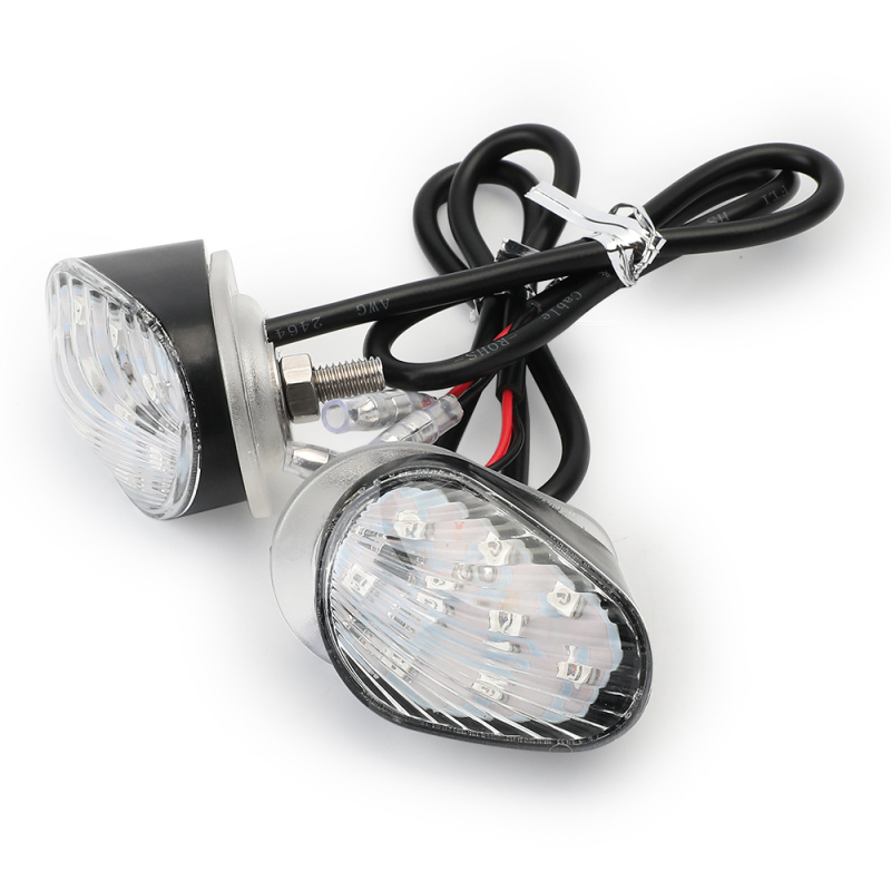 Motociklistični LED pokazivač (mini) za Yamaha YZF R6/R7/R1/R1M, 12V, 0,6W, KY22 model, akril