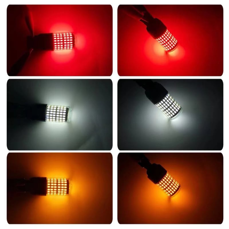 Automobilska LED svjetla za signalizaciju i kočnicu 1156/1157/T20/3157, 21W, 12-28V, 4014, 144SMD