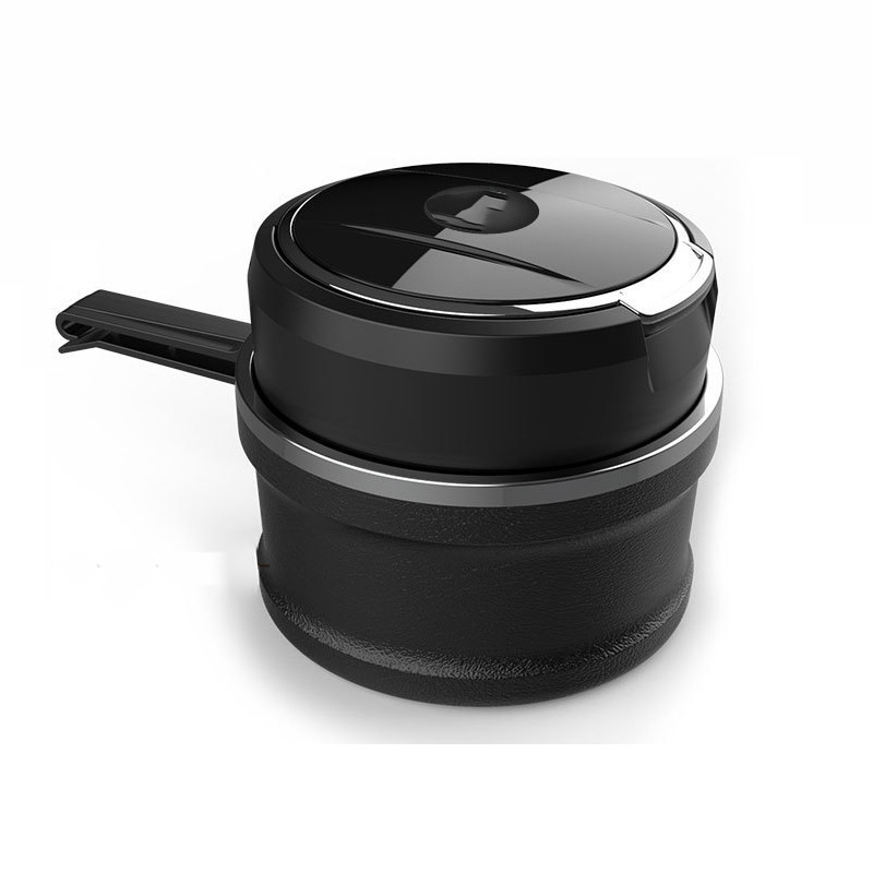 Auto unutarnji pepeljara keramička s poklopcem, model T0091, 0,3 kg, Turadze