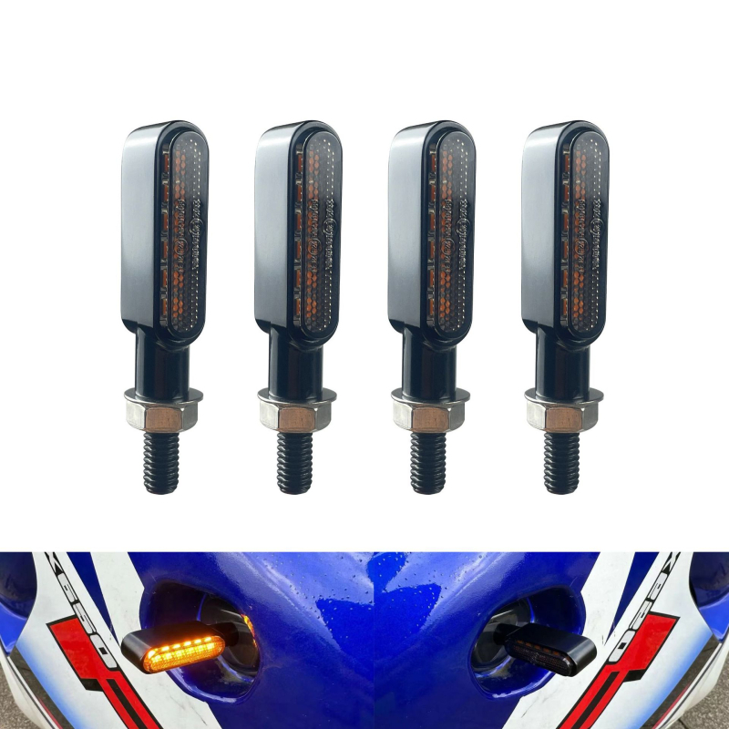 Motocikl LED pokazivač smjera, retro metalni indikator, 12V, 2.2W, MQ-3013