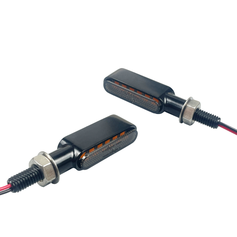 Motocikl LED pokazivač smjera, retro metalni indikator, 12V, 2.2W, MQ-3013