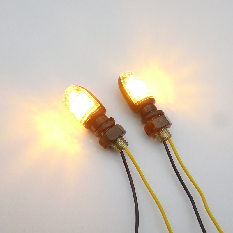 CH-1070 LED mutató Harley motorhoz, oldalsó sarokfény, 12V, 6000K, 50000h