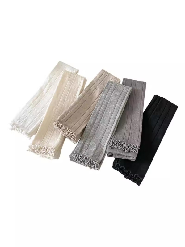 Lányoknak szóló harisnya - Jacquard kötés, combed cotton, 82% pamut, lélegző, 3–8 éves korosztály
