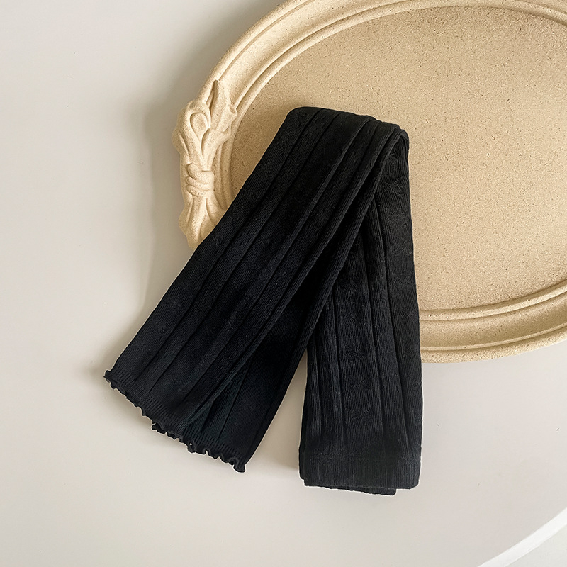 Lányoknak szóló harisnya - Jacquard kötés, combed cotton, 82% pamut, lélegző, 3–8 éves korosztály
