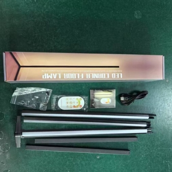 LED állólámpa három színhőmérséklettel, dimmelhető, alumínium test, PC árnyékoló